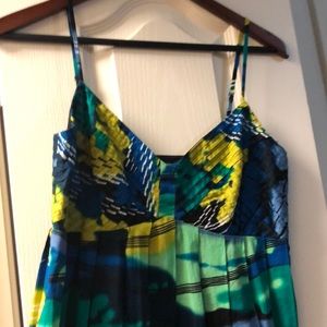 Calvin Klein Summer Dress blue/green